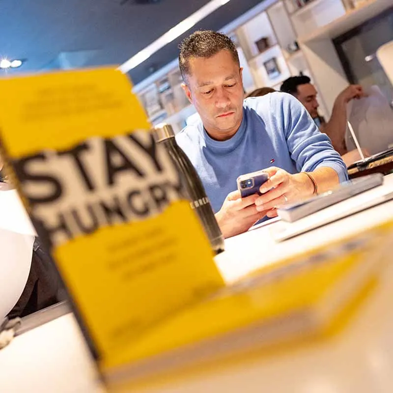 Andy Rao Stay Hungry author
