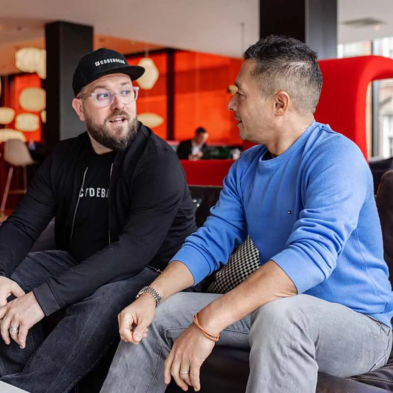 Andy and Joel marketing consultants, UK